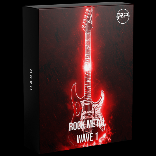 Rock Metal Guitar Loops "Hard" Wave 1